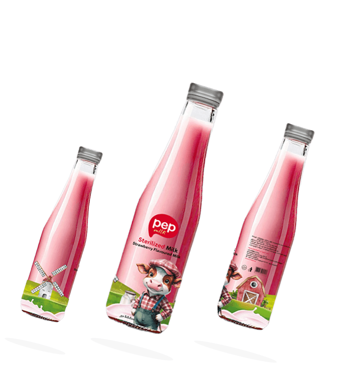 Milk bottles